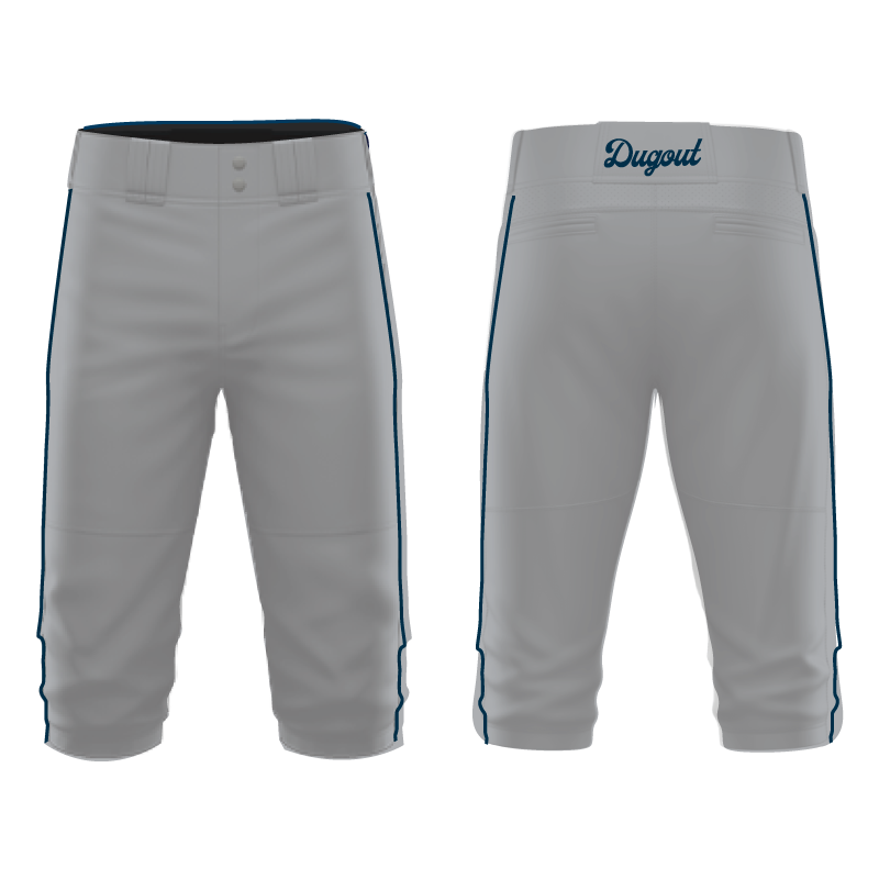 Youth Piped Knicker - Grey | Dugout Stars