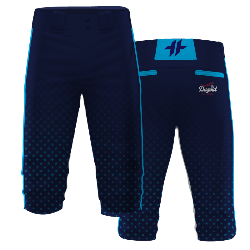 Youth Piped Knicker - Navy | Dugout Stars