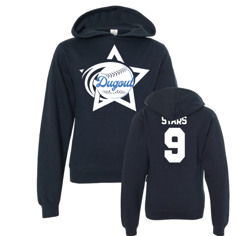 Midweight Hoodie - Practice | Dugout Stars