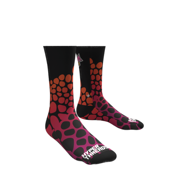 Sublimated Socks - Black | Dynamix Devo