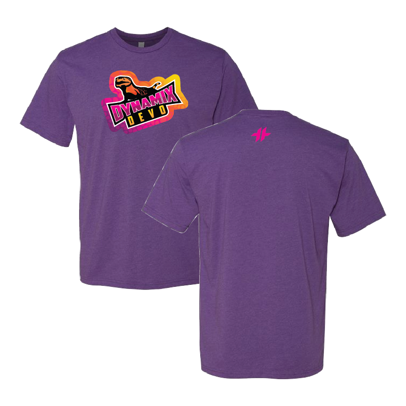T-shirt - Purple Rush | Dynamix Devo
